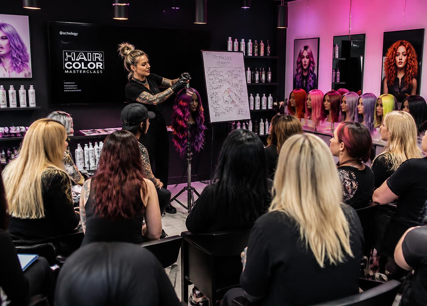 Masterclass de coloración de la Academia Mc.Airam